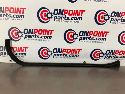 2008 Nissan 350Z Passenger Right Door Threshold Sill Trim 769B4 OEM 23BJMD7 - On Point Parts Inc