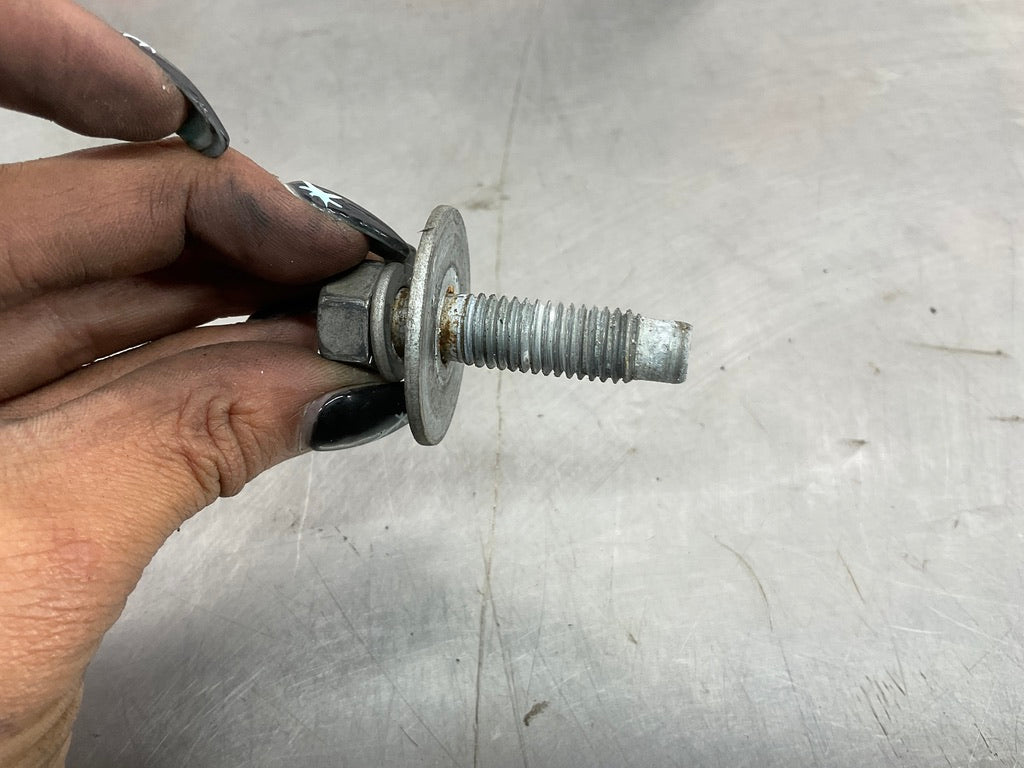 2003 Infiniti G35 Transmission Exhaust Mount Bracket and Hardware OEM 13BEWEI - On Point Parts Inc