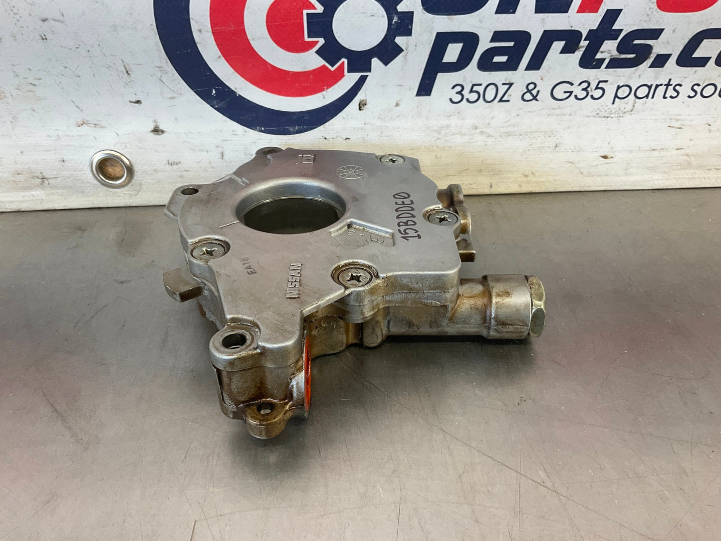 2003 Infiniti G35 VQ35DE Oil Pump Cooler Assembly OEM 15BDDE0 - On Point Parts Inc