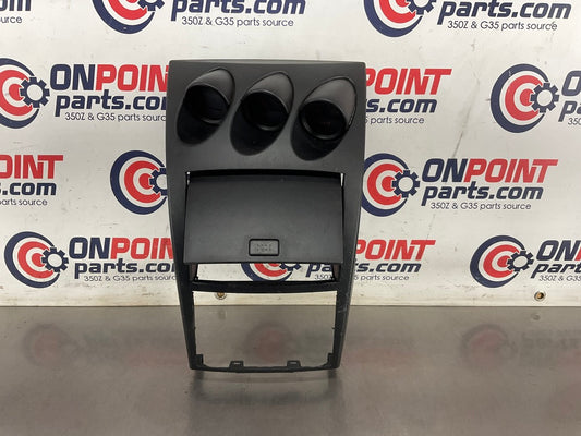 2004 Nissan 350Z Center Dash Bezel with Instrument Cluster OEM 14BEQE7 - On Point Parts Inc