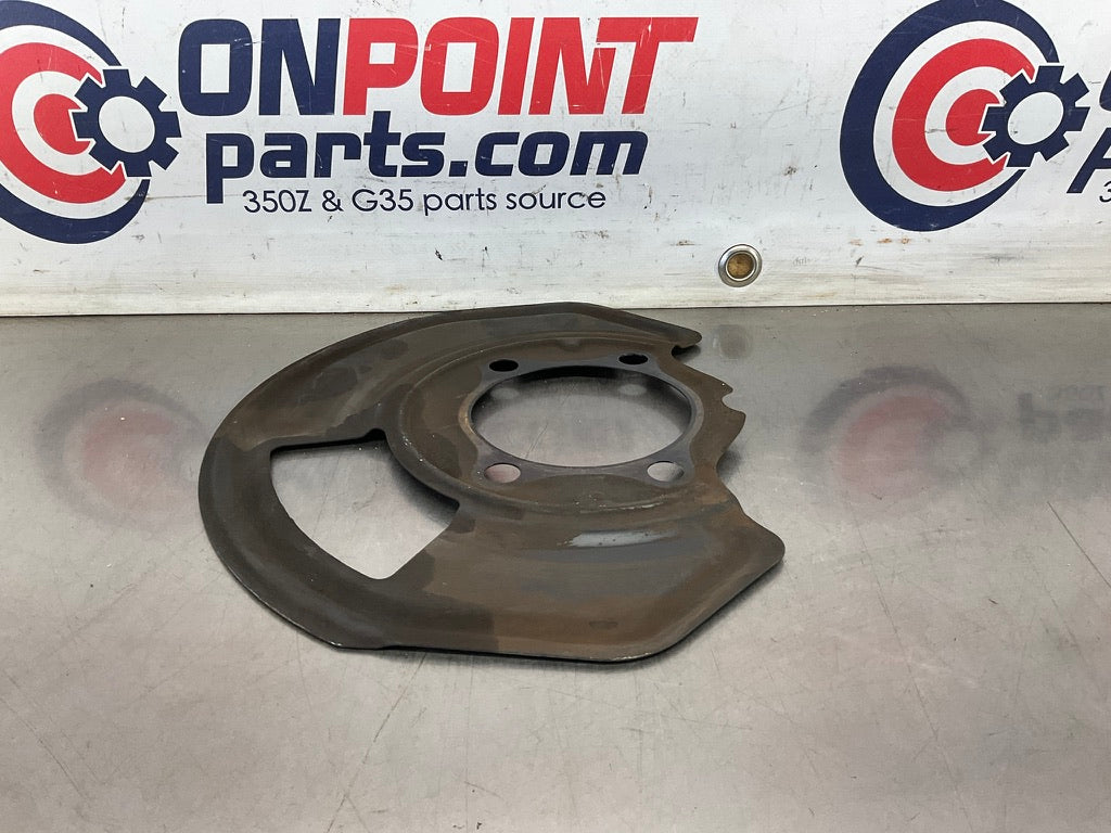 2003 Nissan 350Z Passenger Right Front Brake Dust Cover Baffle Plate OEM 14BBGDK - On Point Parts Inc