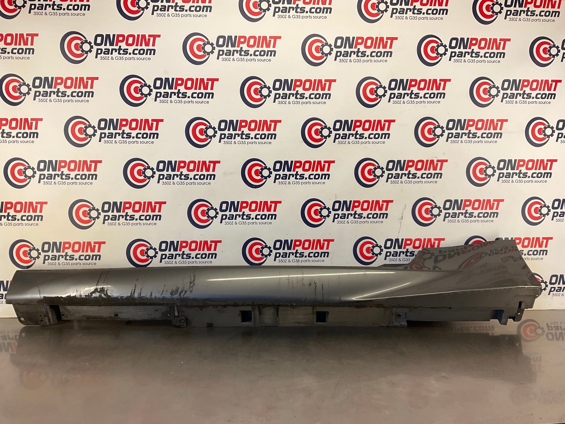 2012 Nissan 370Z Driver Left Rocker Panel Side Skirt 76851 OEM 24BDME5 - On Point Parts Inc
