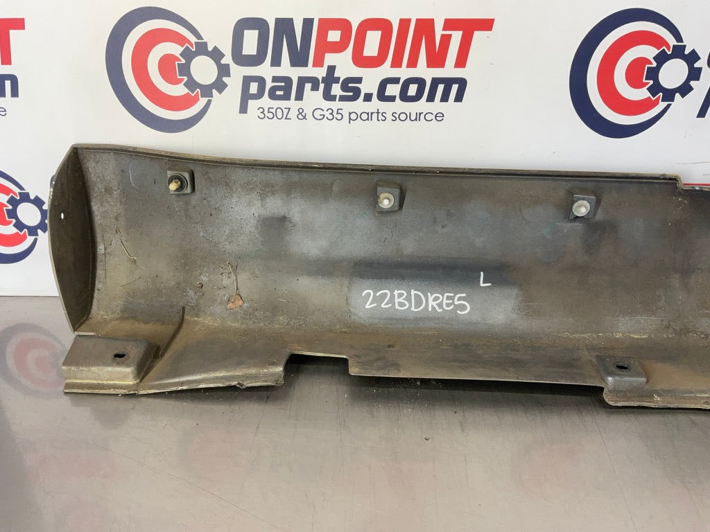 2003 Infiniti G35 Driver Left Rocker Panel Side Skirt 76851 OEM 22BDRE5 - On Point Parts Inc