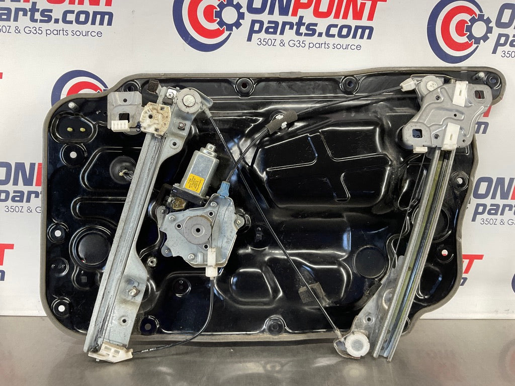 2008 Nissan 350Z Driver Left Window Motor Regulator Panel 80731 OEM 13BASD3 - On Point Parts Inc