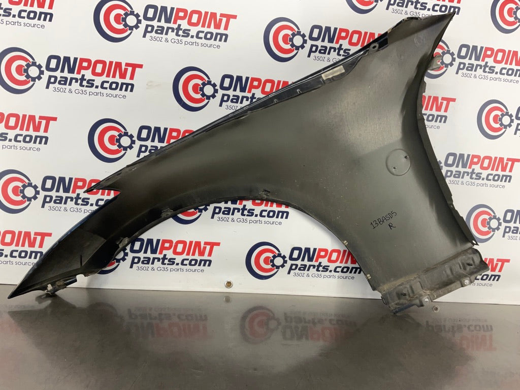 03-09 Nissan 350Z Right Front Fender Panel Blue/BW5 FCA00CD0MA OEM