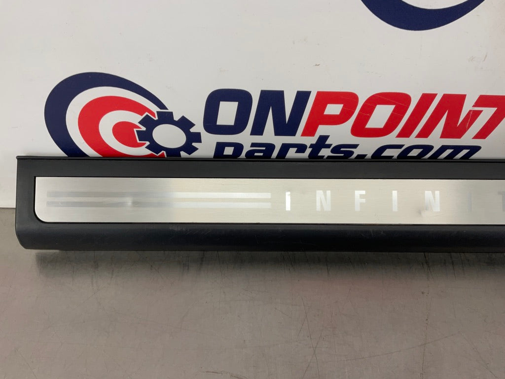 2006 Infiniti G35 Sedan Passenger Right Front Door Kick Plate Trim OEM 25BJ1D7 - On Point Parts Inc