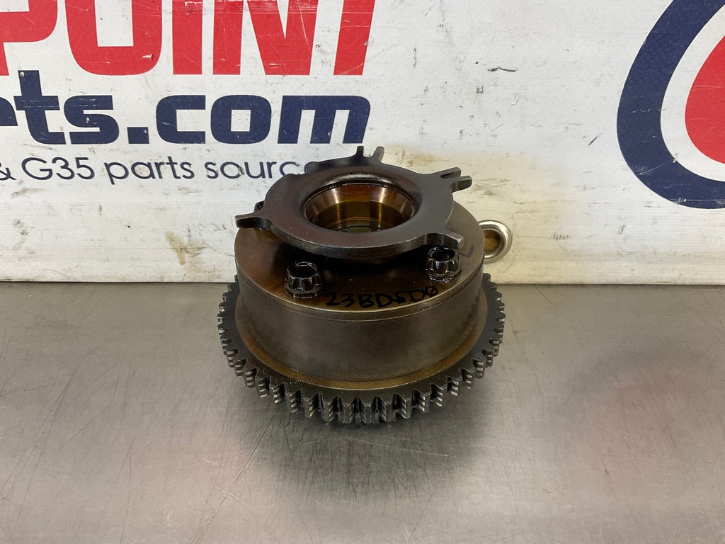 2014 Nissan 370Z Driver Left VQ37VHR Exhaust Cam Shaft Sprocket OEM 23BDSD0 - On Point Parts Inc