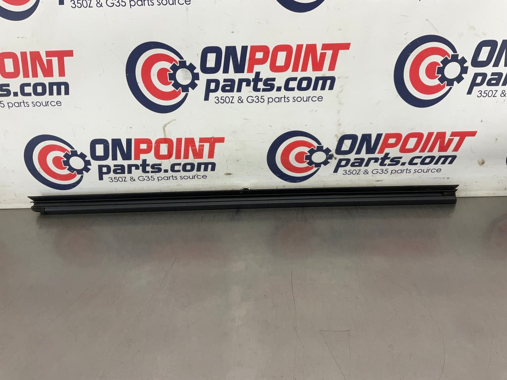 2008 Infiniti G35 Passenger Right Upper Door Window Weather Seal OEM 13BC4E7 - On Point Parts Inc
