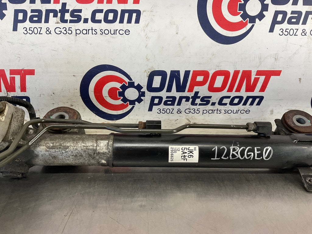 2013 Infiniti G37 Automatic Power Steering Rack and Pinion OEM 12BCGE0 - On Point Parts Inc