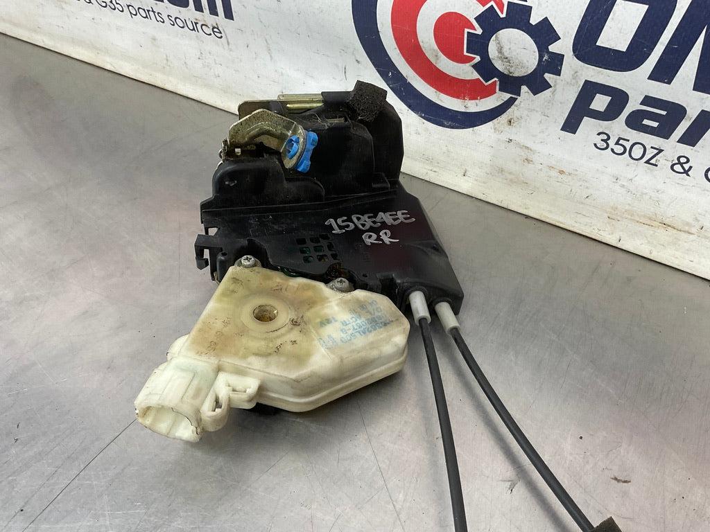 2004 Infiniti G35 Sedan Passenger Right Rear Door Lock Actuator OEM 15BE4EE - On Point Parts Inc