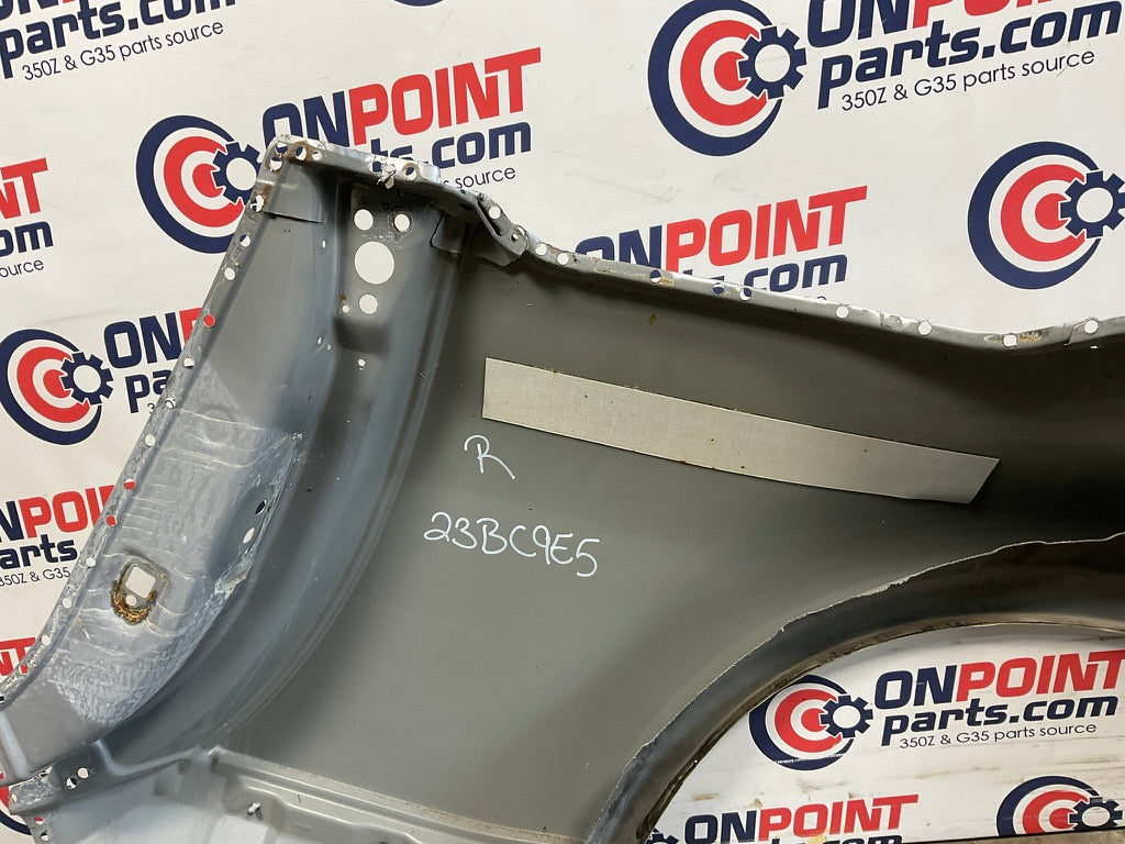 2006 Nissan 350Z Convertible Passenger Right Rear Quarter Fender OEM 23BC9E5 - On Point Parts Inc