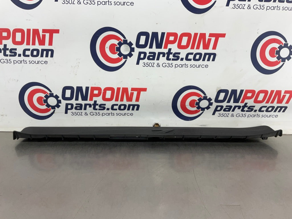 2010 Nissan 370Z Passenger Right Door Threshold Kick Plate 769B0 OEM 24BBBD7 - On Point Parts Inc