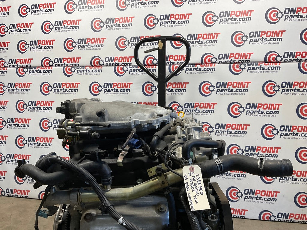 2005 Nissan 350Z 6 Speed Manual V6 VQ35DE Engine 72k OEM 13BEBE0 - On Point Parts Inc