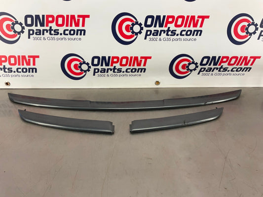 2008 Nissan 350Z Front Bumper Grille Moulding Fins OEM 23BJMD7 - On Point Parts Inc