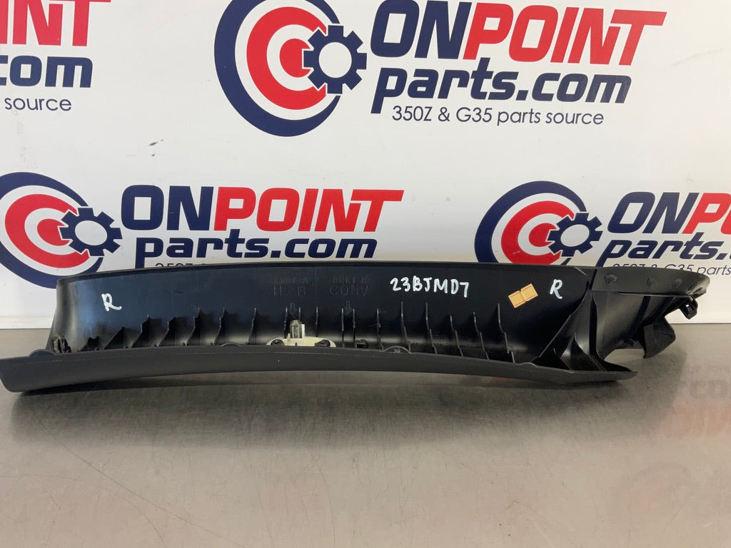 2008 Nissan 350Z Passenger Right Interior A Pillar Trim 76911 OEM 23BJMD7 - On Point Parts Inc