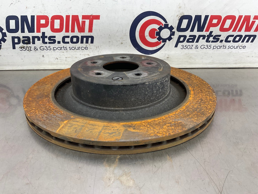 2016 Nissan 370Z Rear Akebono Brake Rotors  OEM 11BB9DG - On Point Parts Inc