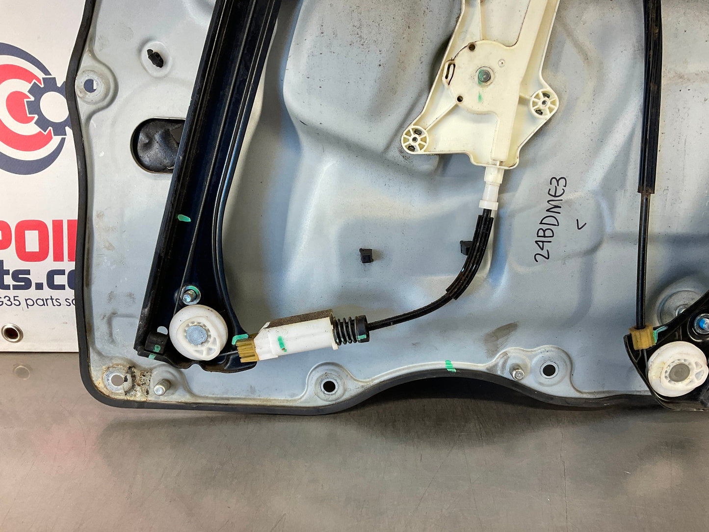 2012 Nissan 370Z Driver Left Window Regulator Motor Assembly OEM 24BDME3 - On Point Parts Inc