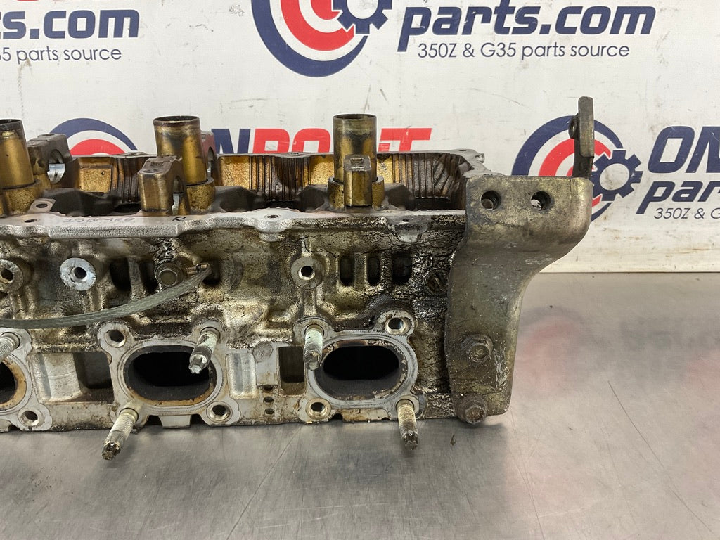2004 Infiniti G35 VQ35DE Driver Left Cylinder Head with Crank Caps OEM 15BE4E0 - On Point Parts Inc