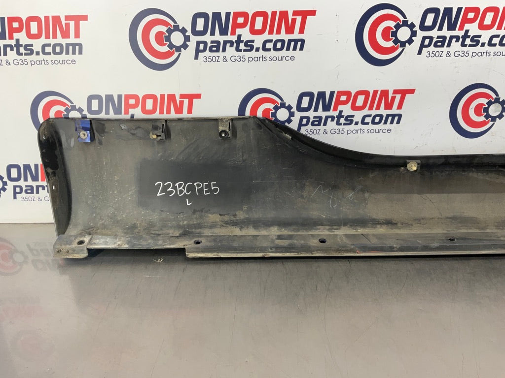 2003 Nissan 350Z Driver Left Rocker Panel Side Skirt 76425 OEM 23BCPE5 - On Point Parts Inc