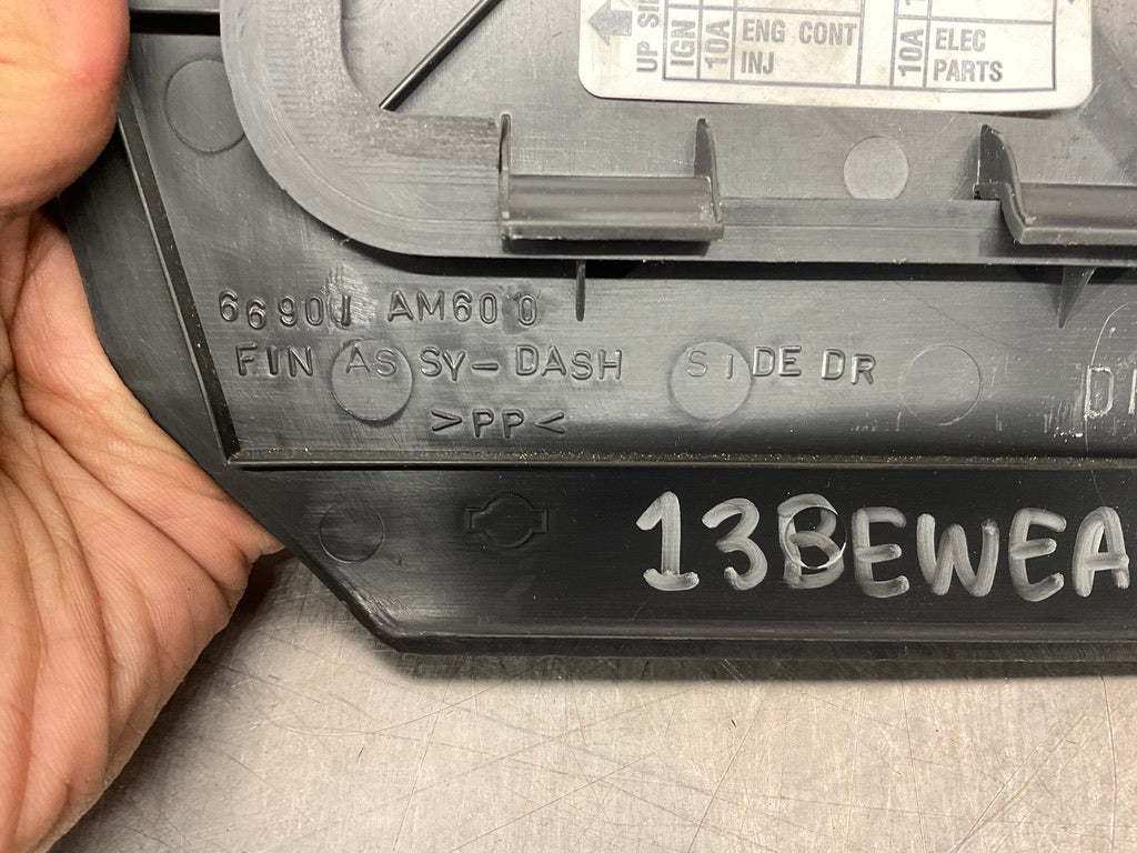 2003 Infiniti G35 Driver Left Fuse Cover Panel 66901 OEM 13BEWEA - On Point Parts Inc