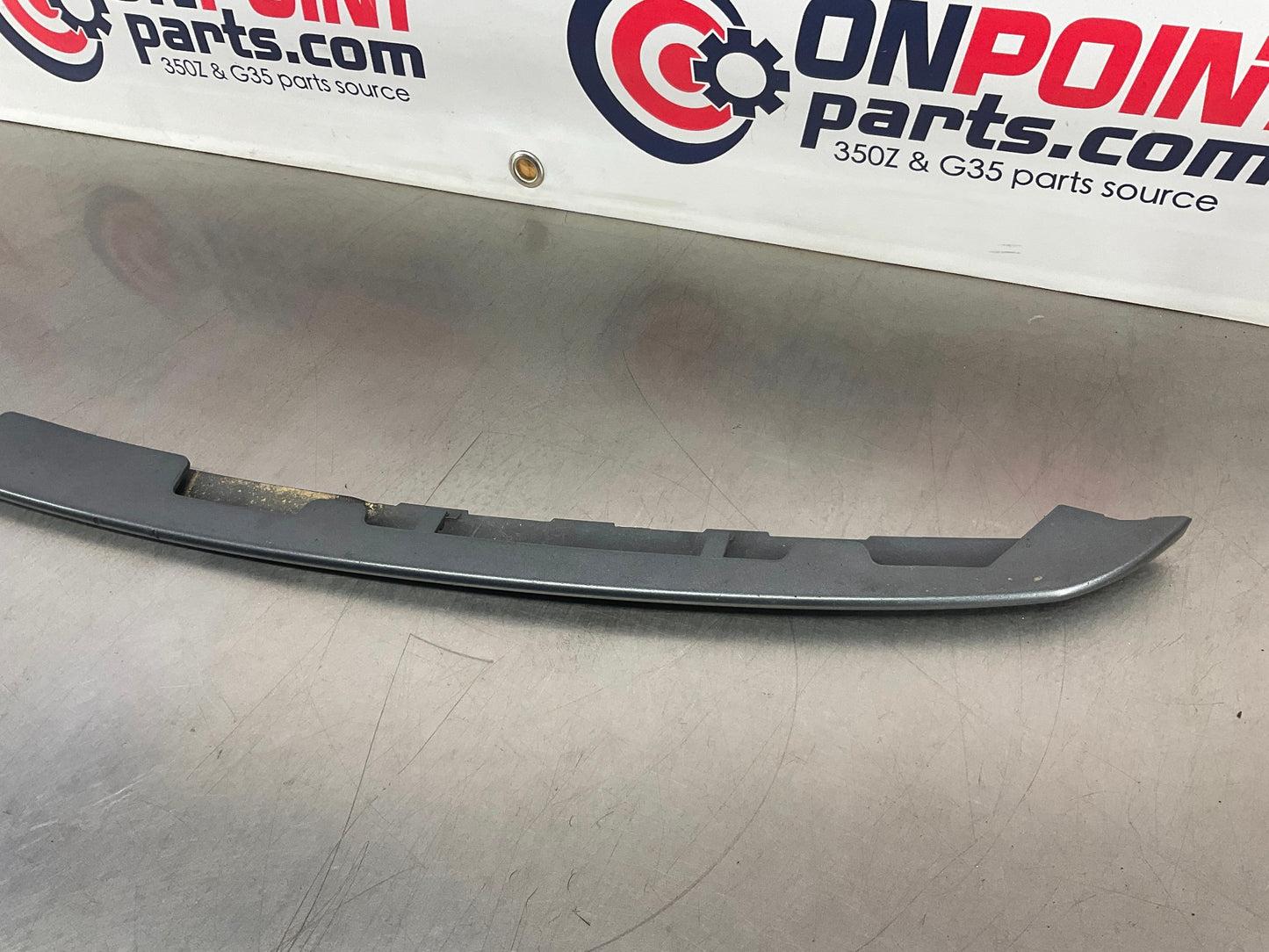 2008 Nissan 350Z Front Bumper Grille Moulding Fins OEM 23BJMD7 - On Point Parts Inc