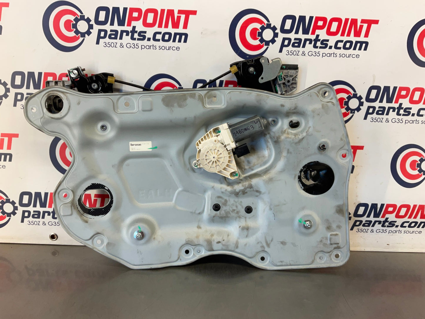 2012 Nissan 370Z Driver Left Window Regulator Motor Assembly OEM 24BDME3 - On Point Parts Inc