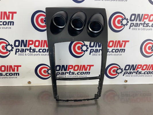 2008 Nissan 350Z Center Dash Bezel Trim with Instrument Cluster OEM 23BJMD7 - On Point Parts Inc