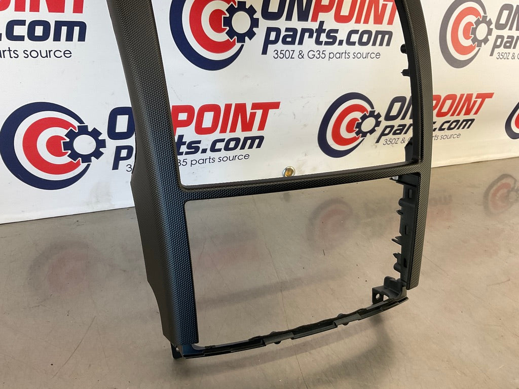 2006 Nissan 350Z New Center Dash Bezel Trim OEM 21BJFD7 - On Point Parts Inc