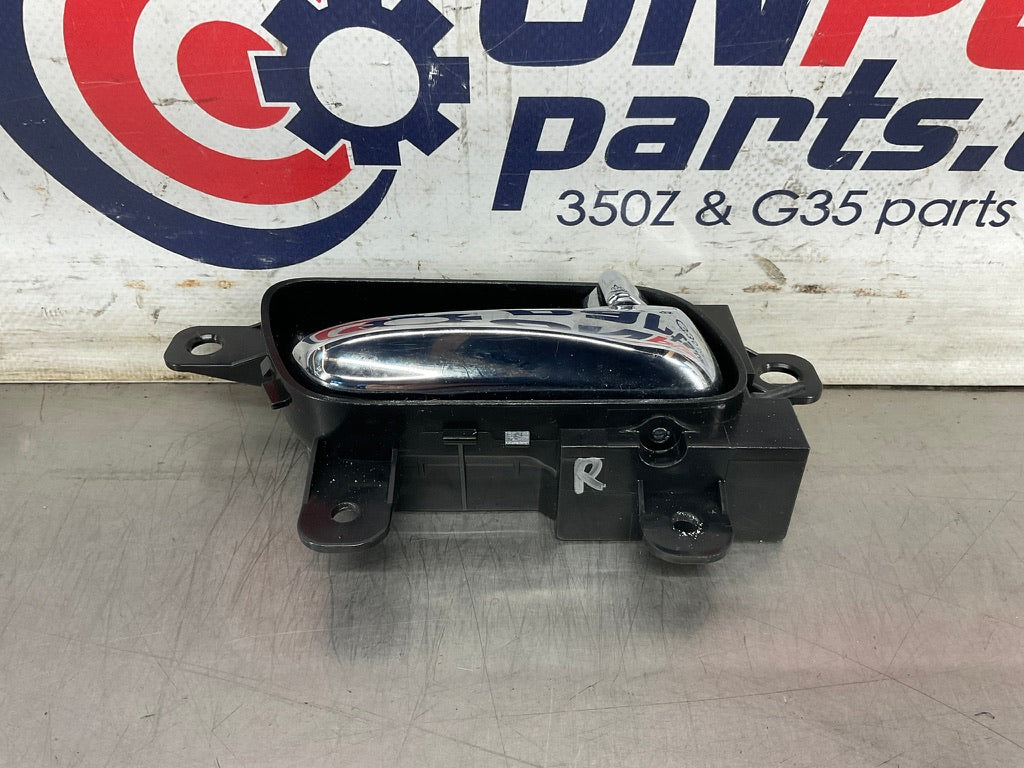 2013 Infiniti G37 Sedan Passenger Right Front Interior Door Handle OEM 12BCGEE - On Point Parts Inc