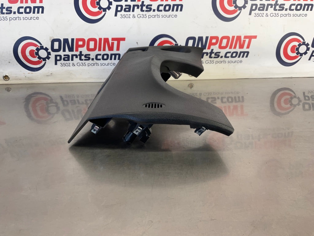 2016 Nissan 370Z Driver Left Lower Dash Cover Trim 68106 OEM 11BB9D7 - On Point Parts Inc