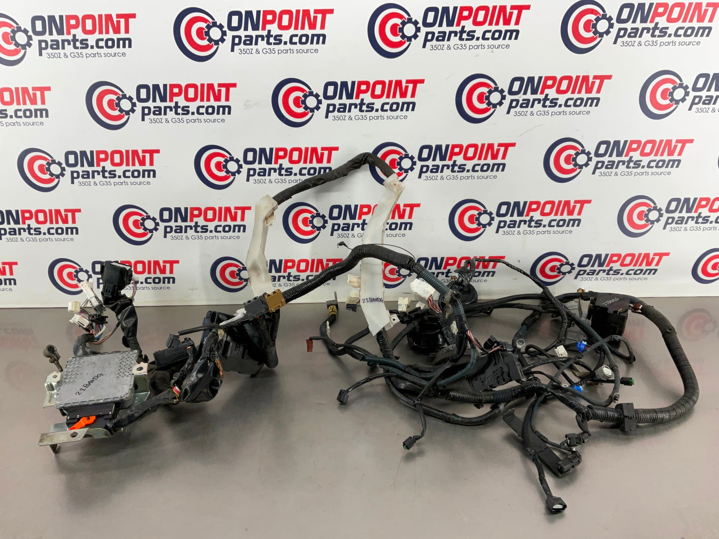 2008 Infiniti G37 VQ37VHR Engine Room Bay Wiring Harness Manual OEM 21BAXDG - On Point Parts Inc