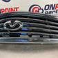 2013 Infiniti G37 Sedan Front Bumper Upper Grille with Emblem 62310 OEM 12BCGE2 - On Point Parts Inc
