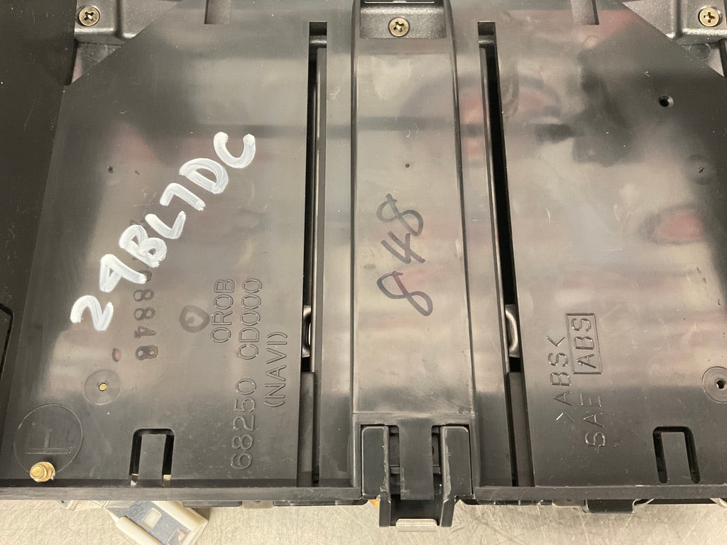 2003 Nissan 350Z Center Dash Navigation Display Lid 68250 OEM