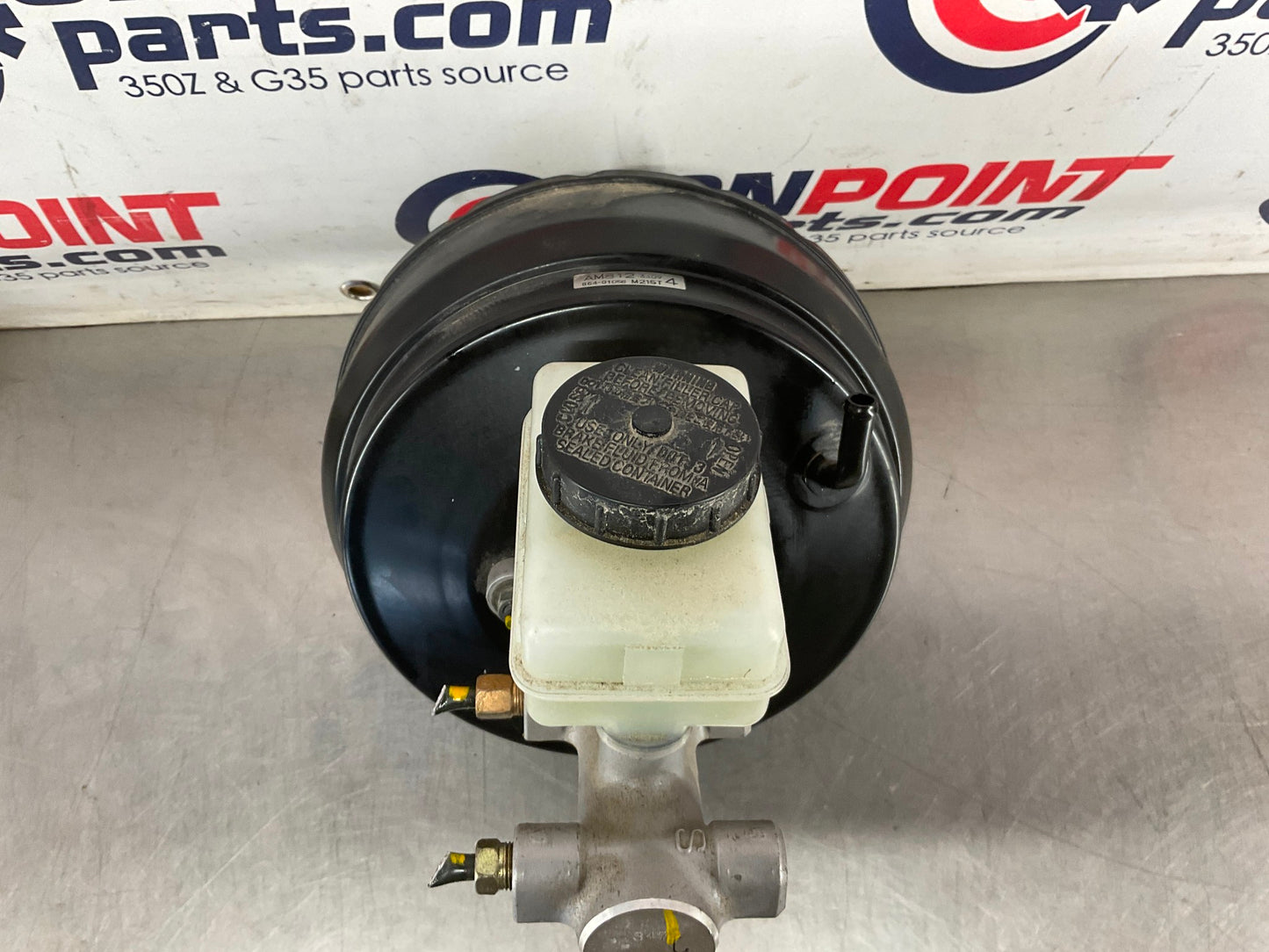 2003 Infiniti G35 Brembo Brake Booster and Master Cylinder  OEM 13BEWEI - On Point Parts Inc