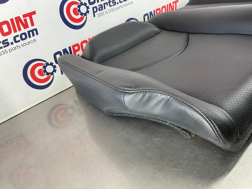 2008 Infiniti G37 Coupe Rear Leather Upper Seat Cushions OEM 21BAXD9 - On Point Parts Inc