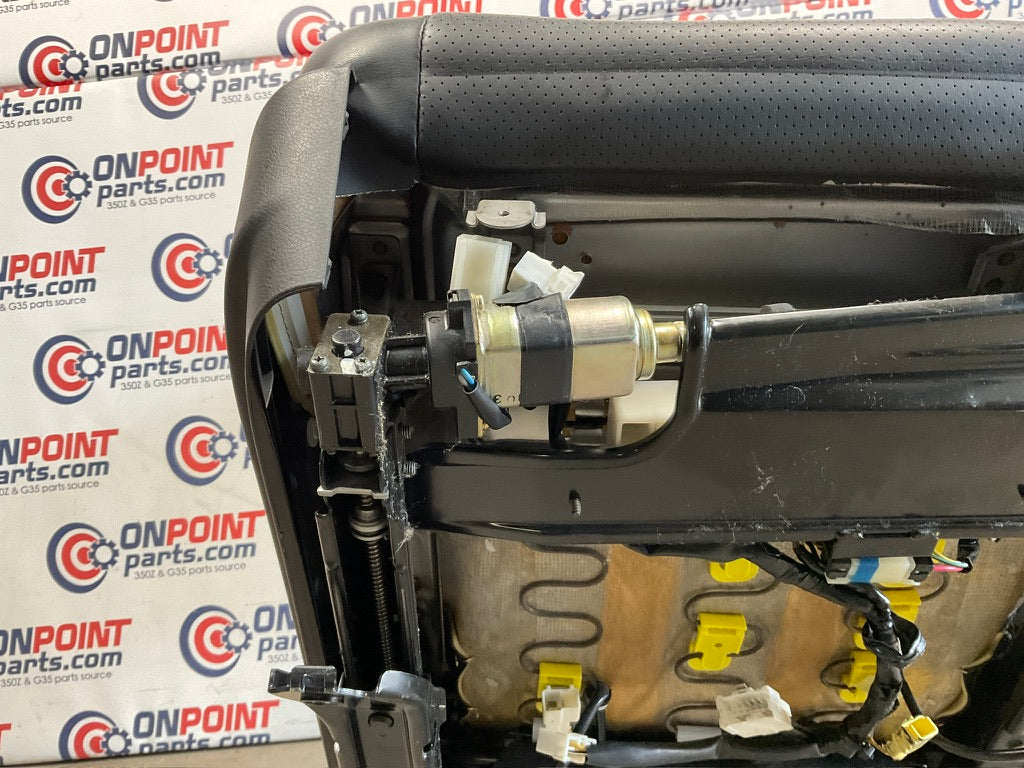 2003 Infiniti G35 Passenger Right Power Leather Seat with Switches OEM 13BEWE9 - On Point Parts Inc