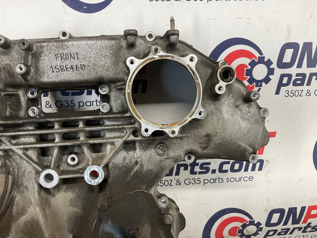 2004 Infiniti G35 VQ35DE Engine Front Timing Chain Cover OEM 15BE4E0 - On Point Parts Inc