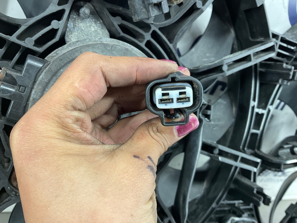 2013 Infiniti G37 Sedan Radiator Fans 21481 OEM 12BCGE3 - On Point Parts Inc