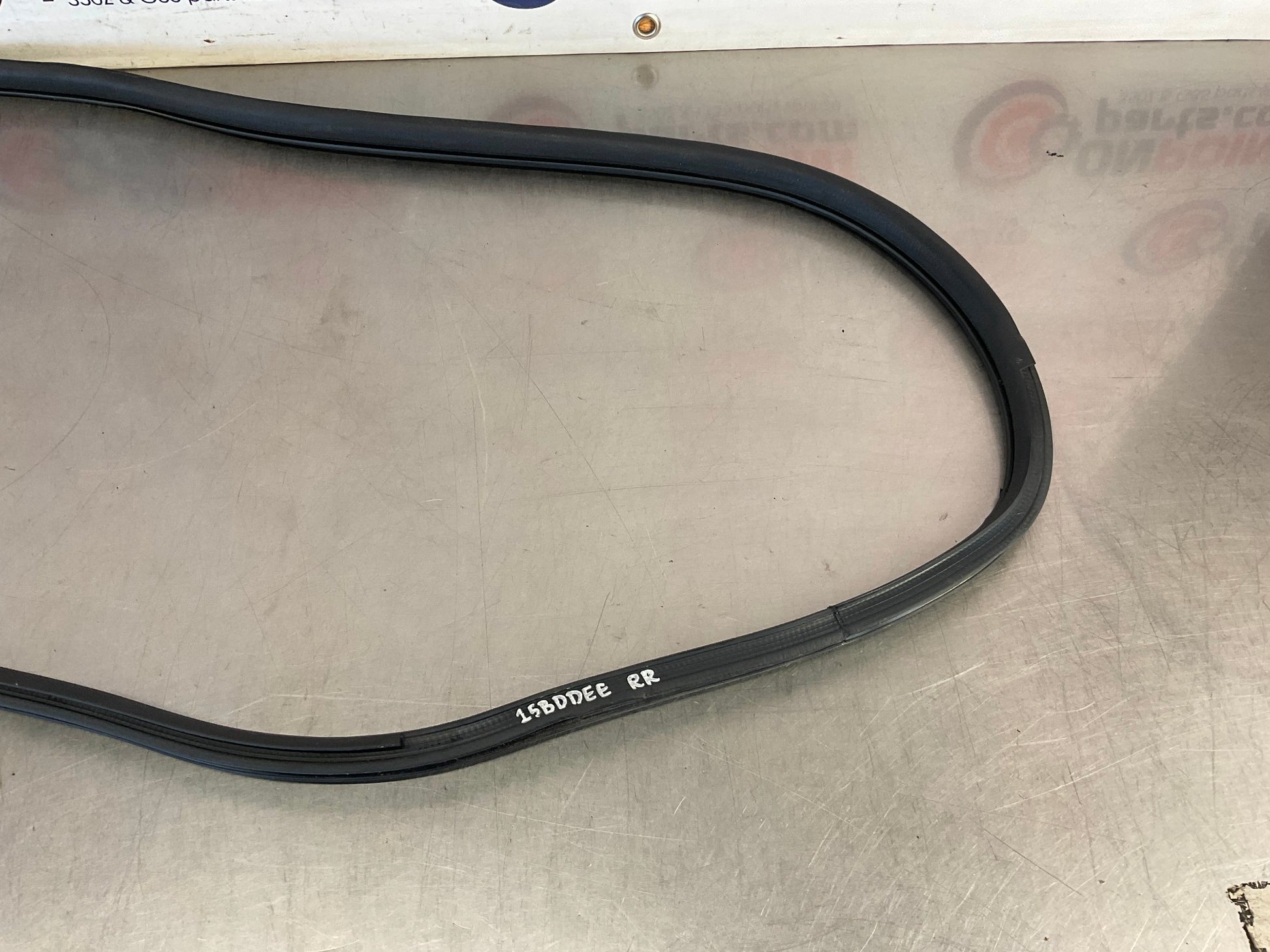2003 Infiniti G35 Sedan Passenger Right Rear Inner Door Seal OEM 15BDDEE - On Point Parts Inc