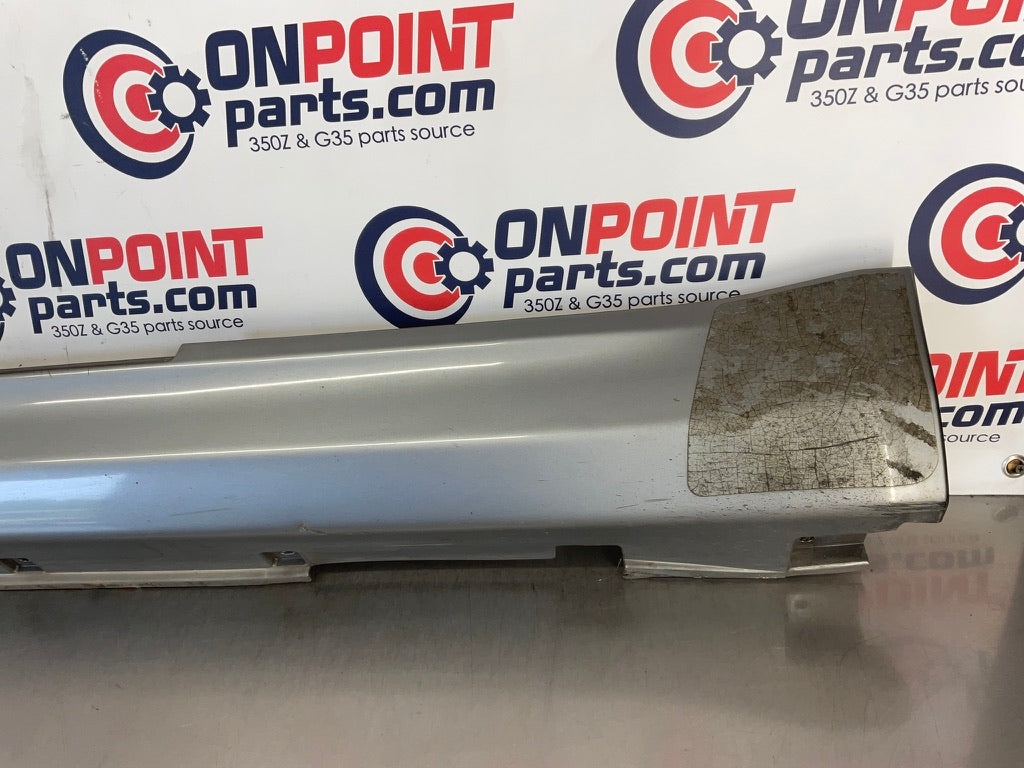 2003 Infiniti G35 Driver Left Rocker Panel Side Skirt OEM 13BEWE5 - On Point Parts Inc