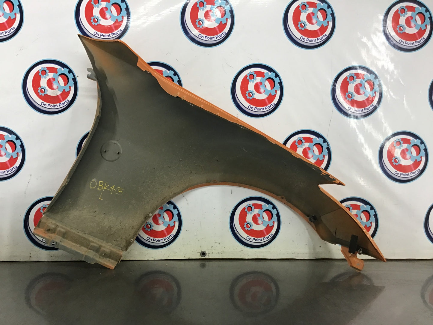 2007 Nissan 350Z Convertible Driver Left Front Fender with Emblem OEM 13BK4C5 - On Point Parts Inc