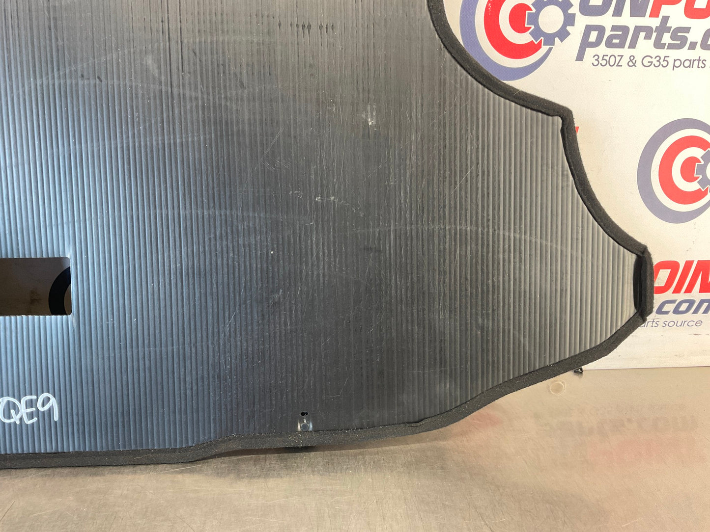 2004 Nissan 350Z Convertible Rear Trunk Spare Tire Cover Subfloor OEM 14BEQE9 - On Point Parts Inc