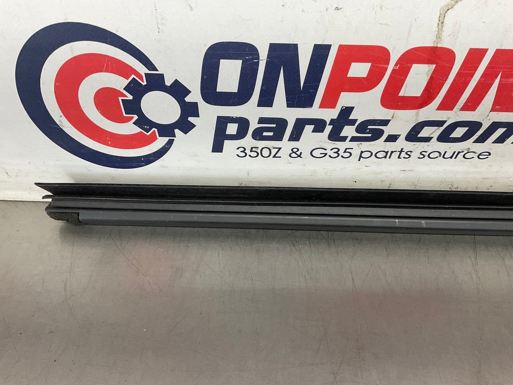 2008 Infiniti G35 Passenger Right Upper Door Window Weather Seal OEM 13BC4E7 - On Point Parts Inc