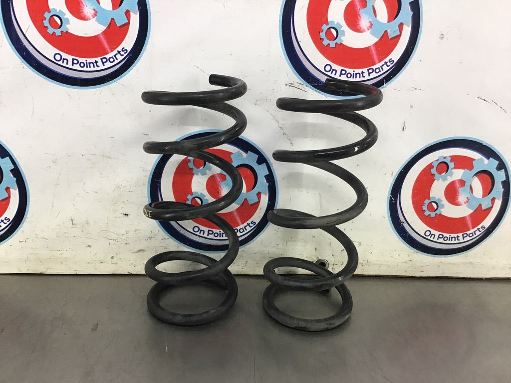 2005 Nissan 350Z Red Dot Rear Coil Springs OEM 12BJZCI - On Point Parts Inc