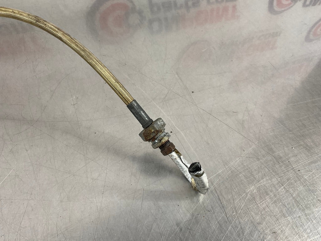 2006 Nissan 350Z Clutch Slave Cylinder with Braided Steel Line OEM 15BAJDG - On Point Parts Inc