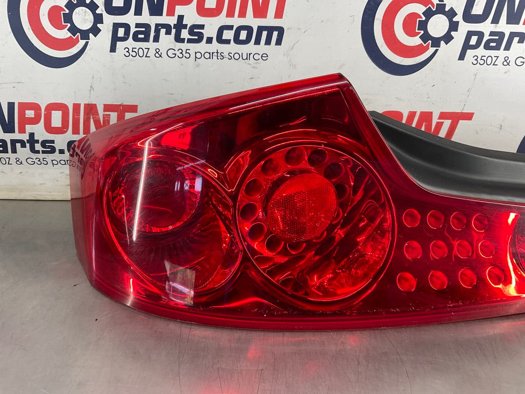 2003 Infiniti G35 Driver Left Tail Light Assembly OEM 13BEWE2 - On Point Parts Inc