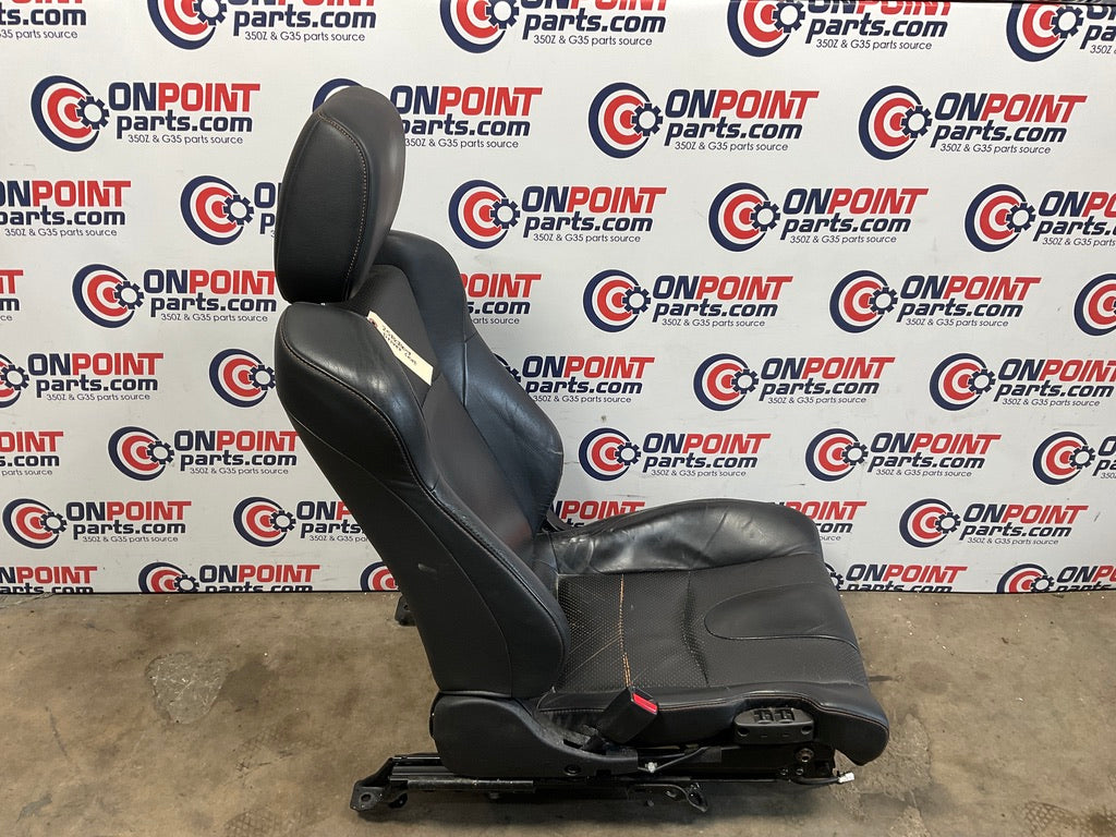 2007 Nissan 350Z Driver Left Powered Leather Seat with Switches OEM 25BCBE9 - On Point Parts Inc