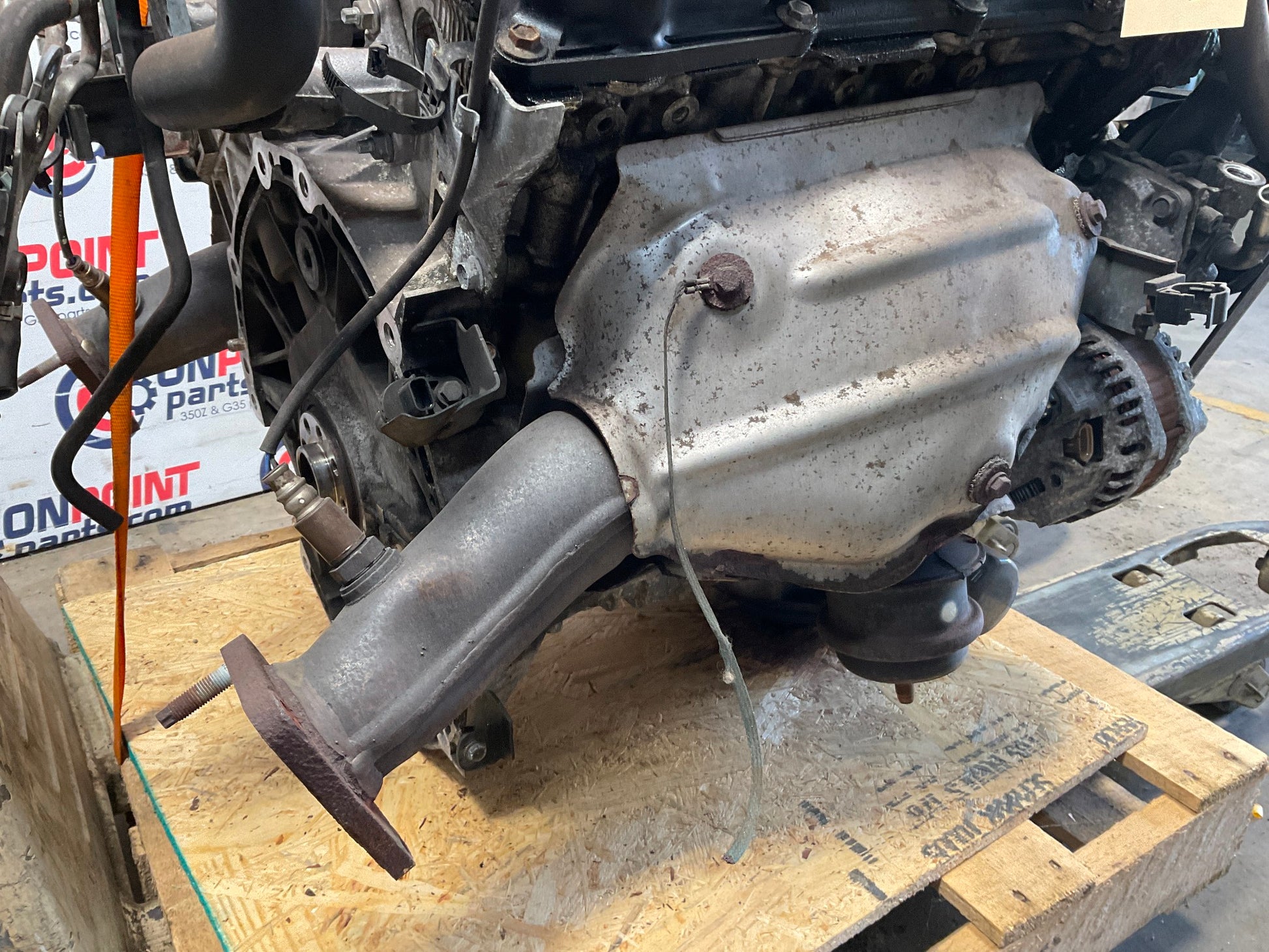 2007 Nissan 350Z V6 VQ35HR Manual Engine 123k OEM 21BBPD0 - On Point Parts Inc