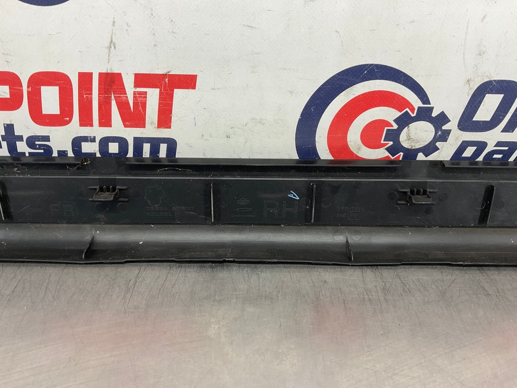 2003 Infiniti G35 Passenger Right Door Threshold Kick Plate 76984 OEM 13BEWE7 - On Point Parts Inc