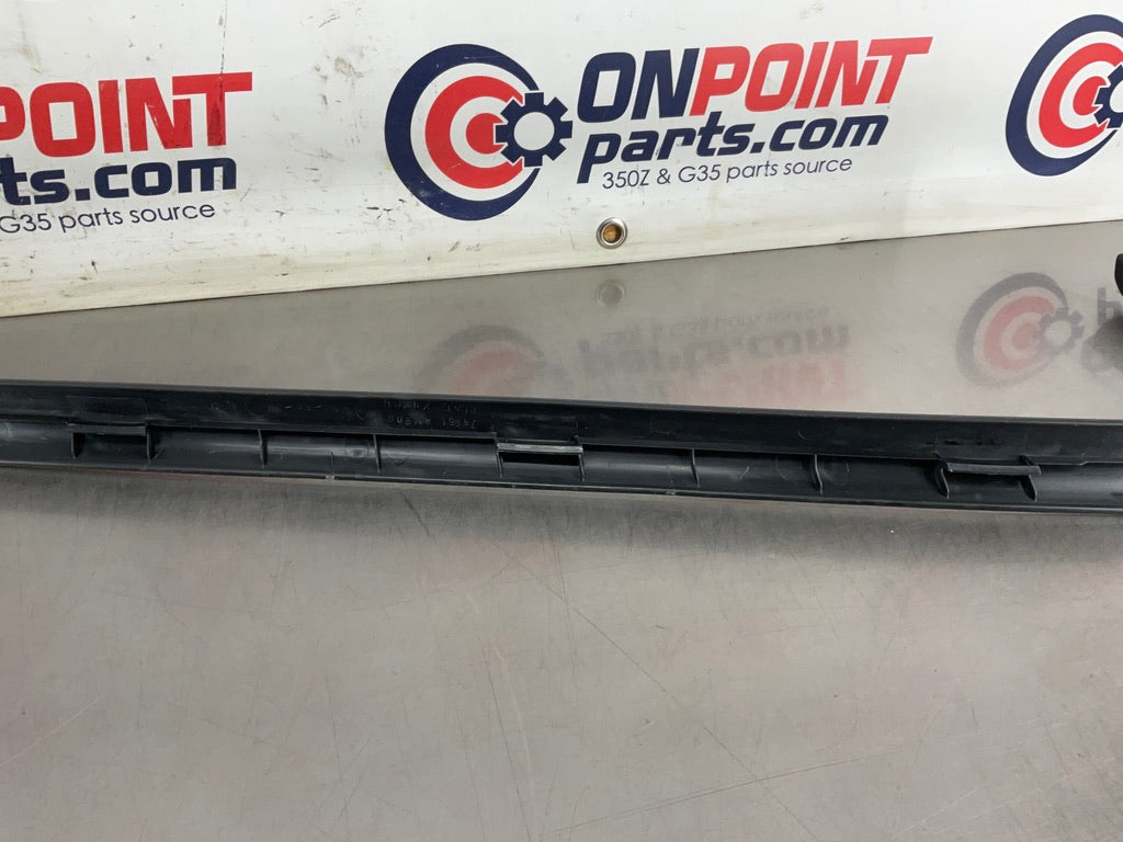 2005 Infiniti G35 Passenger Right Door Threshold Sill Trim 76951 OEM 24BFFE7 - On Point Parts Inc